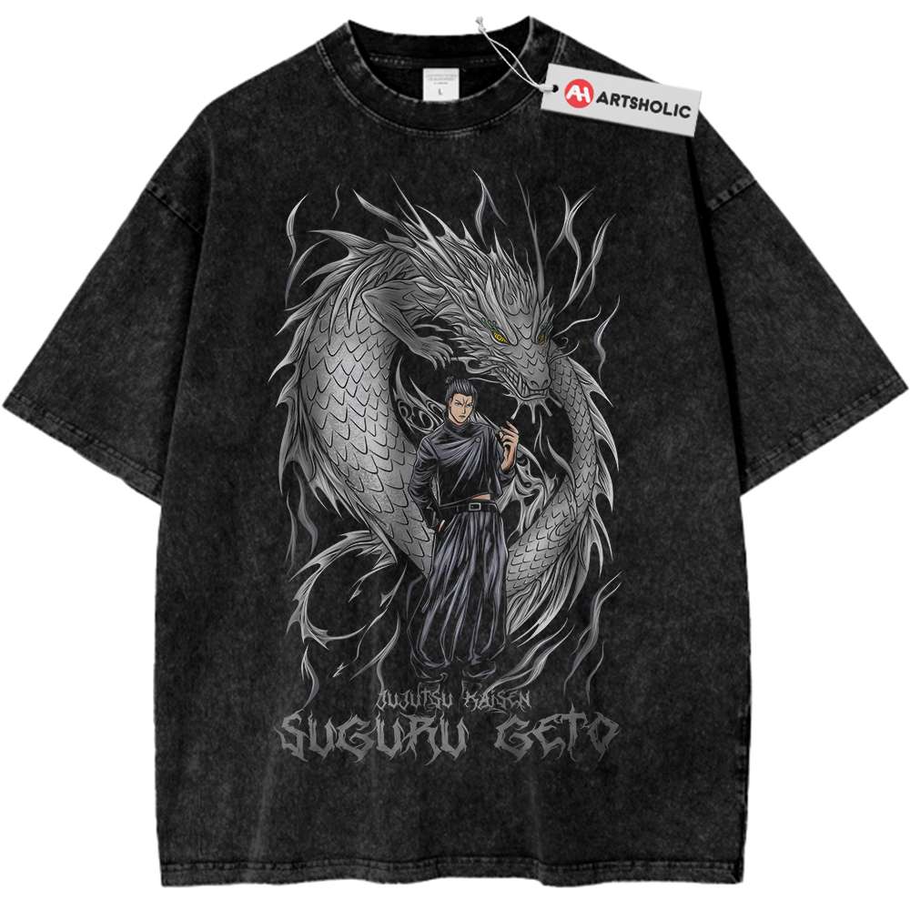 Suguru Geto Shirt, Jujutsu Kaisen Shirt, Anime Shirt, Vintage T-Shirt