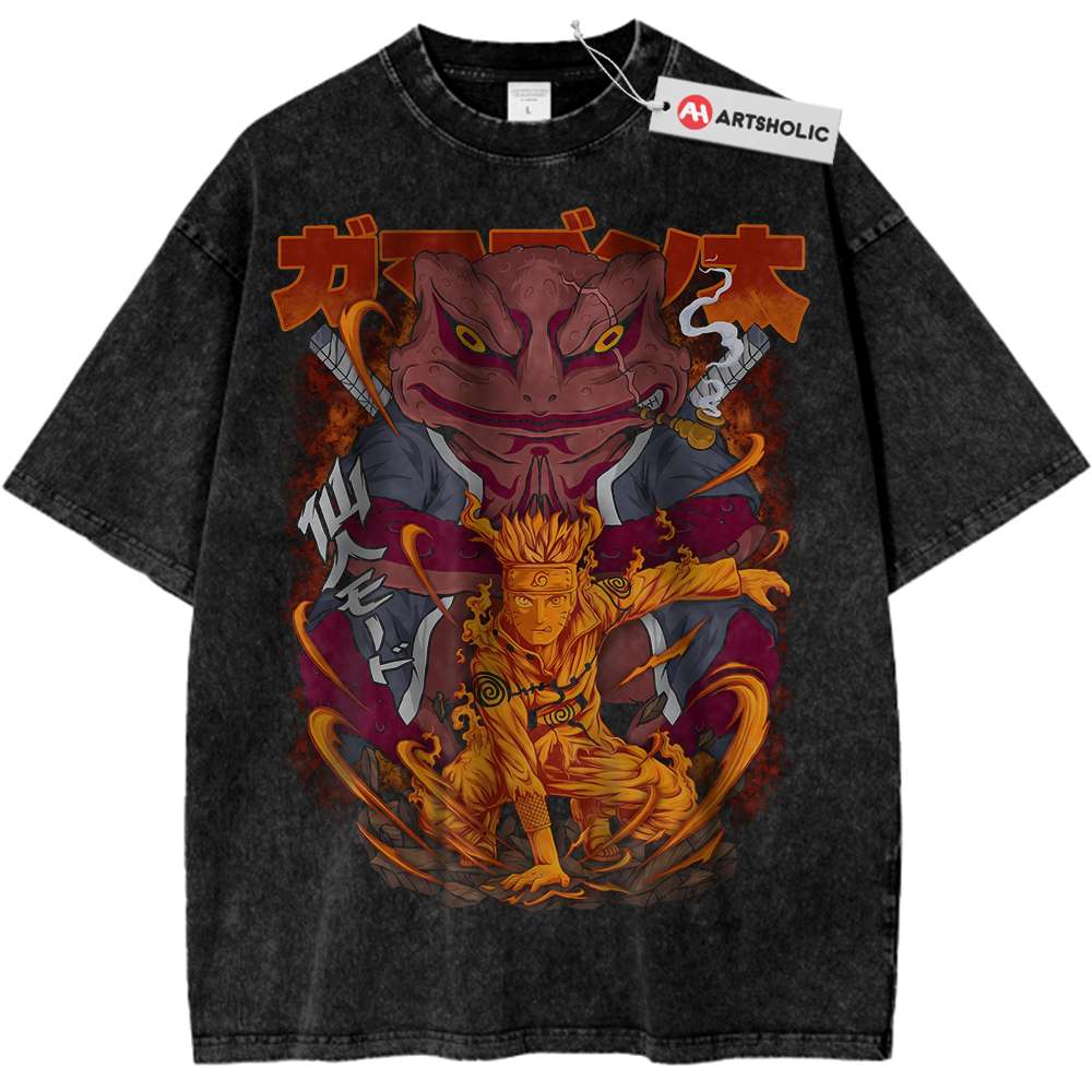 Naruto Uzumaki Shirt, Anime Shirt, Vintage T-Shirt