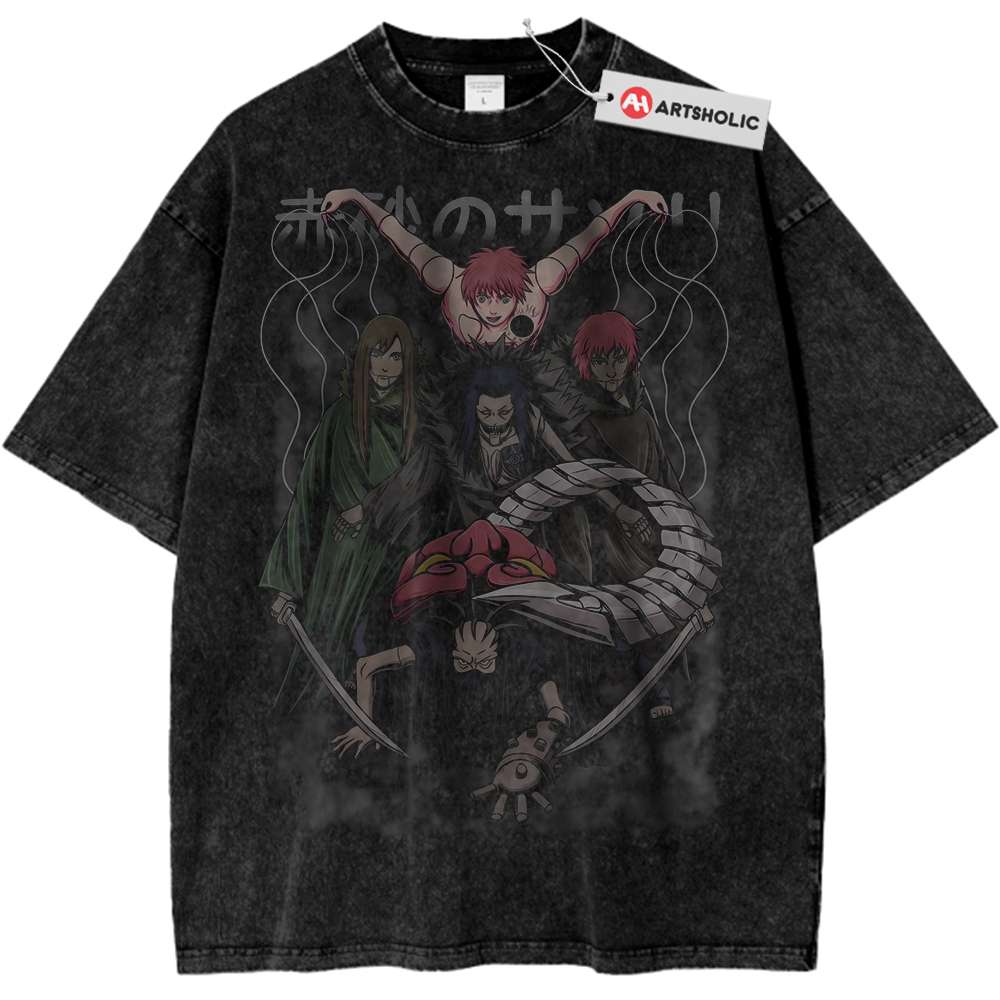 Sasori Shirt, Naruto Shirt, Anime Shirt, Vintage T-Shirt