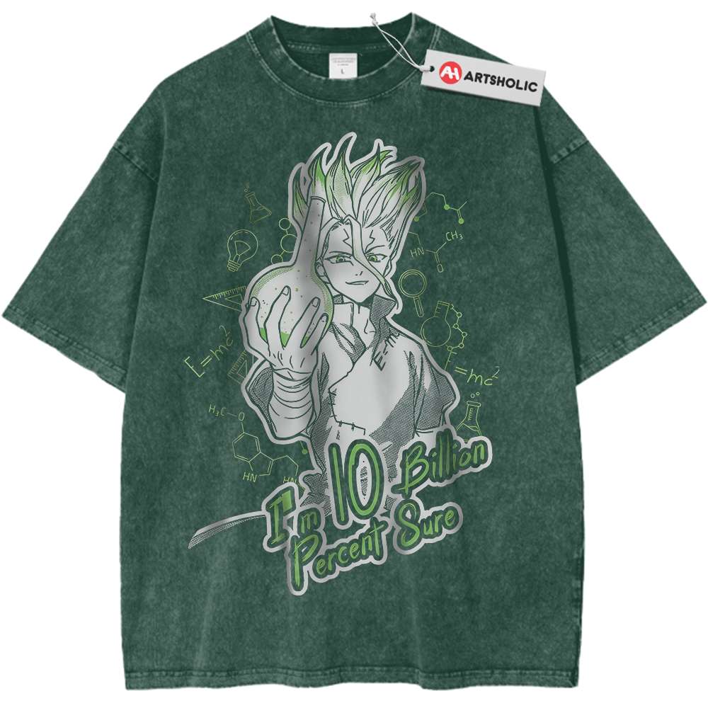 Senku Ishigami Shirt, Dr Stone Shirt, Anime Shirt, Vintage T-Shirt
