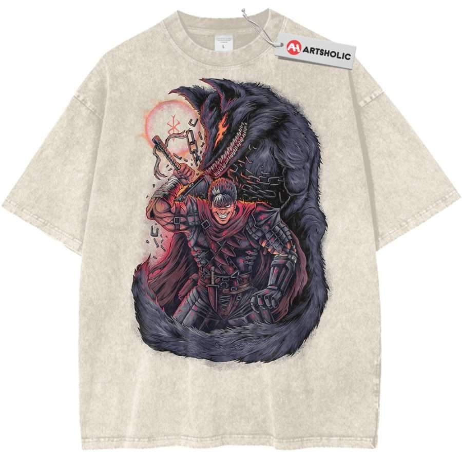 Guts Shirt, Berserk Shirt, Anime Shirt, Vintage Tee Guts Shirt, Berserk Shirt, Anime Shirt, Vintage Tee