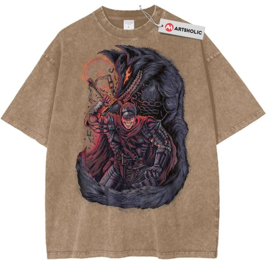 Guts Shirt, Berserk Shirt, Anime Shirt, Vintage Tee Guts Shirt, Berserk Shirt, Anime Shirt, Vintage Tee