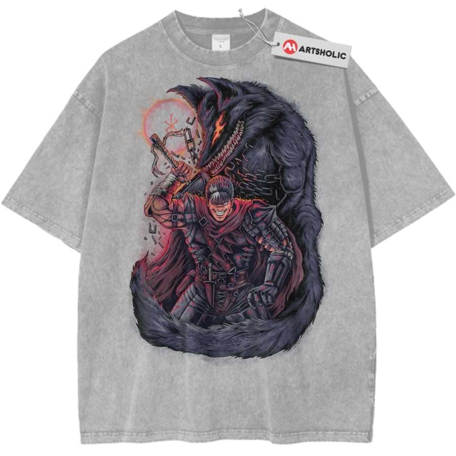 Guts Shirt, Berserk Shirt, Anime Shirt, Vintage Tee Guts Shirt, Berserk Shirt, Anime Shirt, Vintage Tee