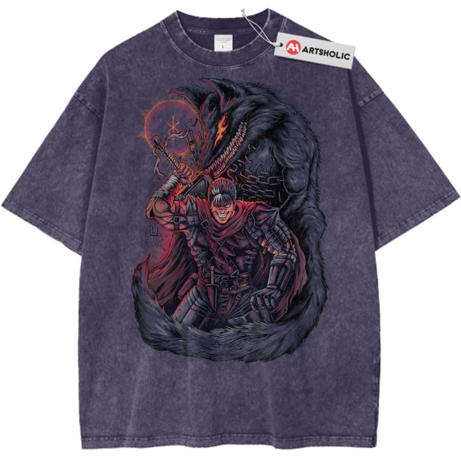 Guts Shirt, Berserk Shirt, Anime Shirt, Vintage Tee Guts Shirt, Berserk Shirt, Anime Shirt, Vintage Tee