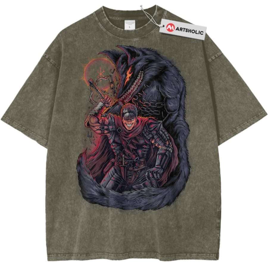 Guts Shirt, Berserk Shirt, Anime Shirt, Vintage Tee Guts Shirt, Berserk Shirt, Anime Shirt, Vintage Tee