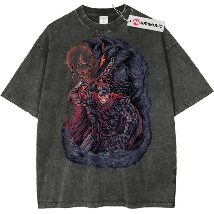 Guts Shirt, Berserk Shirt, Anime Shirt, Vintage Tee Guts Shirt, Berserk Shirt, Anime Shirt, Vintage Tee