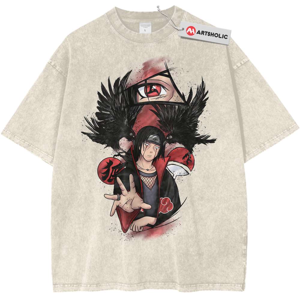 Itachi Uchiha Shirt, Naruto Shirt, Anime Shirt, Vintage T-Shirt
