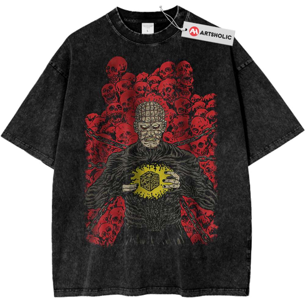 Pinhead Shirt, Hellraiser Shirt, Halloween Shirt, Horror Shirt, Vintage T-Shirt