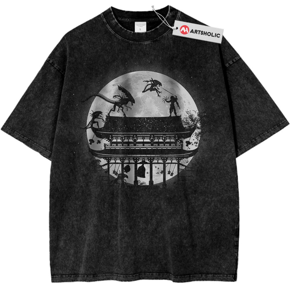 Alien vs Predator Shirt, Movie Shirt, Vintage T-Shirt