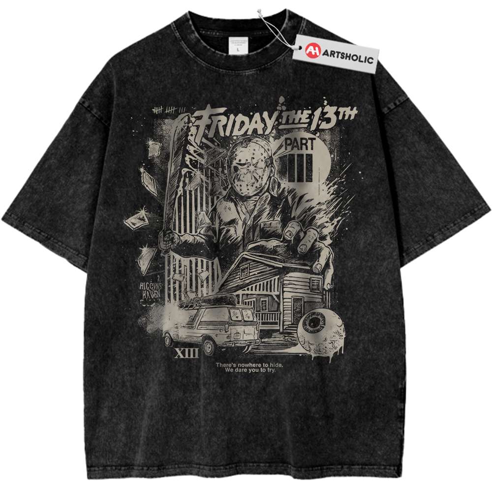 Friday the 13th Shirt, Halloween Shirt, Horror Shirt, Vintage T-Shirt