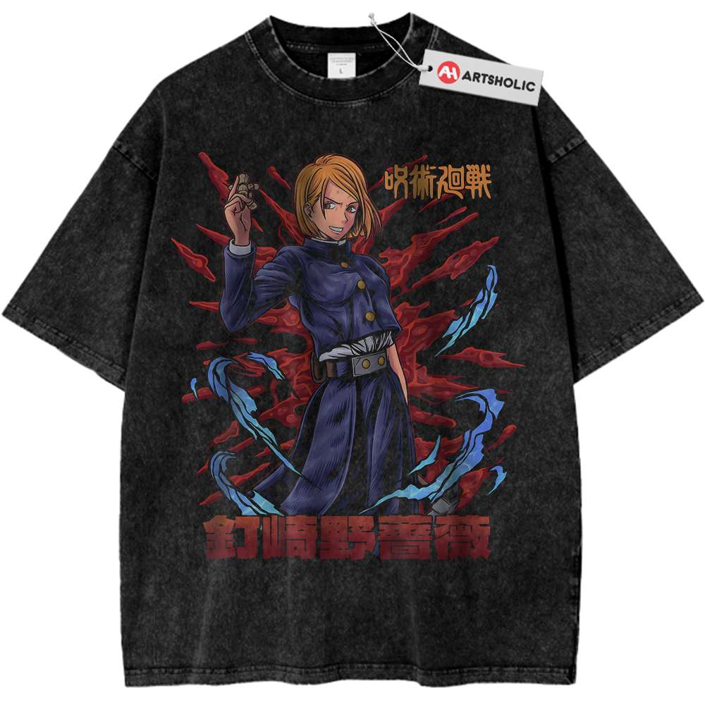 Nobara Kugisaki Shirt, Jujutsu Kaisen Shirt, Anime Shirt, Vintage T-Shirt