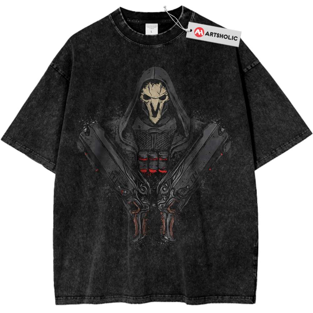 Reaper Shirt, Overwatch Shirt, Game Shirt, Vintage Tee