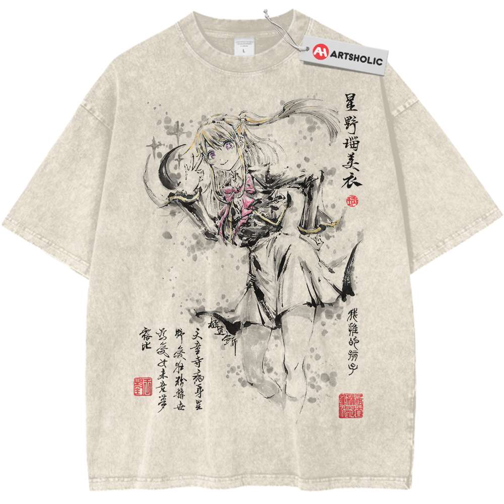 Ruby Hoshino Shirt, Oshi no Ko Shirt, Anime Shirt, Vintage Tee