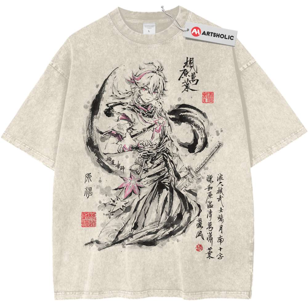 Kaedehara Kazuha Shirt, Genshin Impact Shirt, Game Shirt, Vintage Tee
