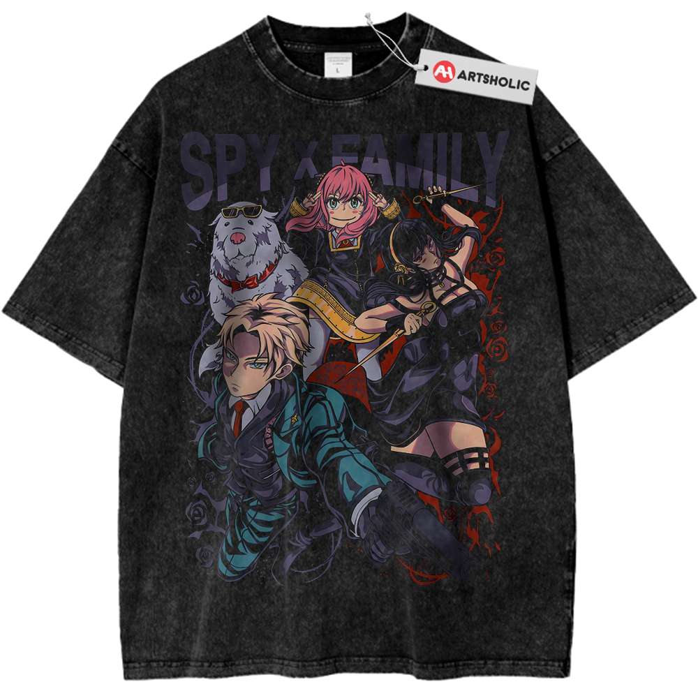 Spy x Family Shirt, Anime Shirt, Vintage T-Shirt