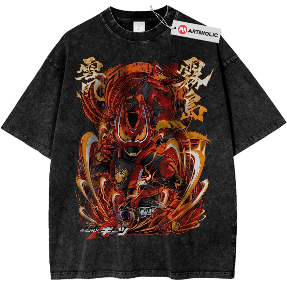 Kamen Rider Shirt, Anime Shirt, Vintage Tee