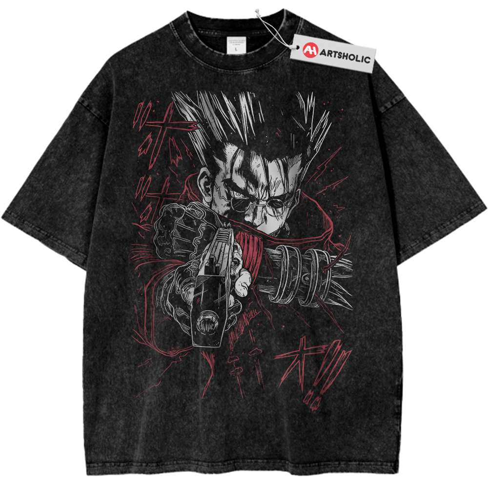 Vash the Stampede Shirt, Trigun Shirt, Anime Shirt, Vintage T-Shirt