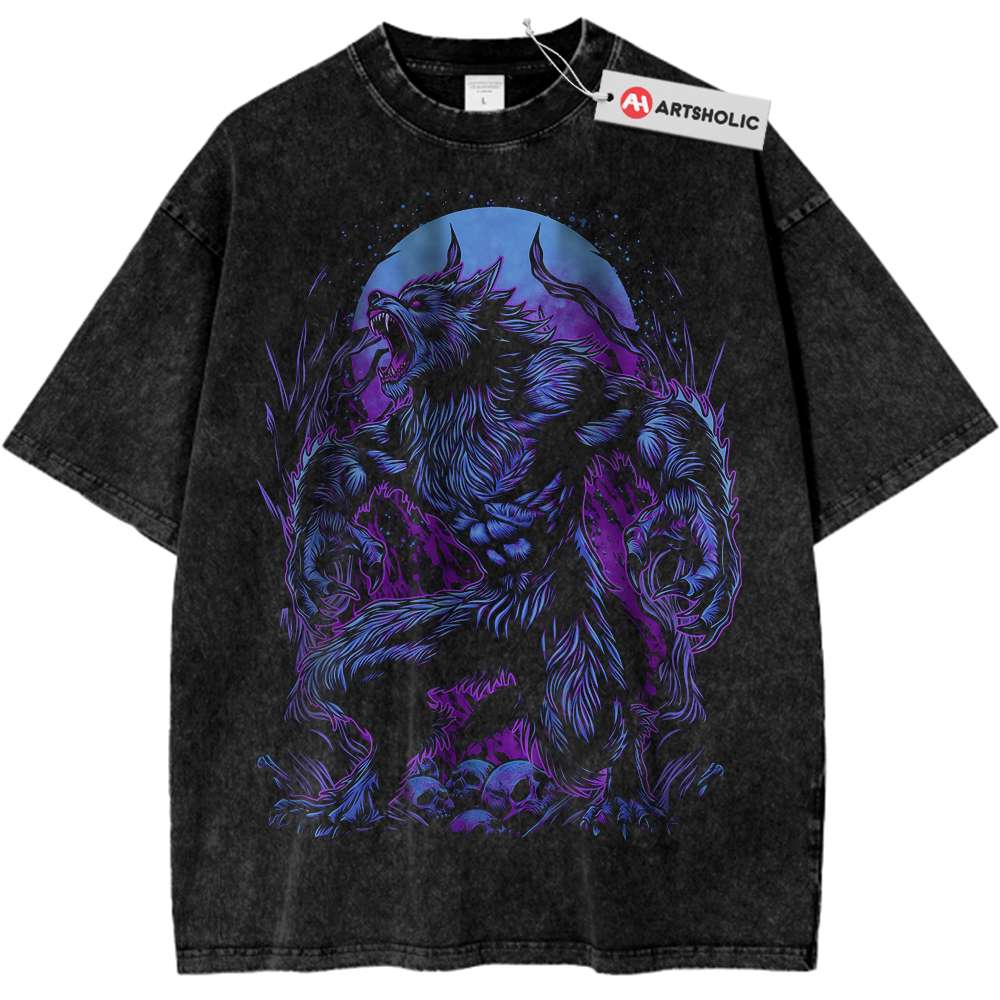 Werewolf Shirt, Mythology Shirt, Vintage Tee