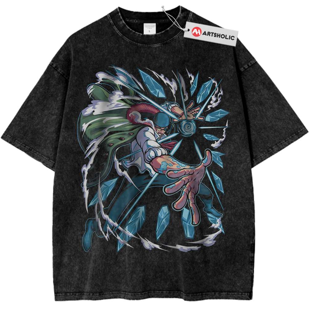 Aokiji – Kuzan Shirt, One Piece Shirt, Anime Shirt, Vintage T-Shirt