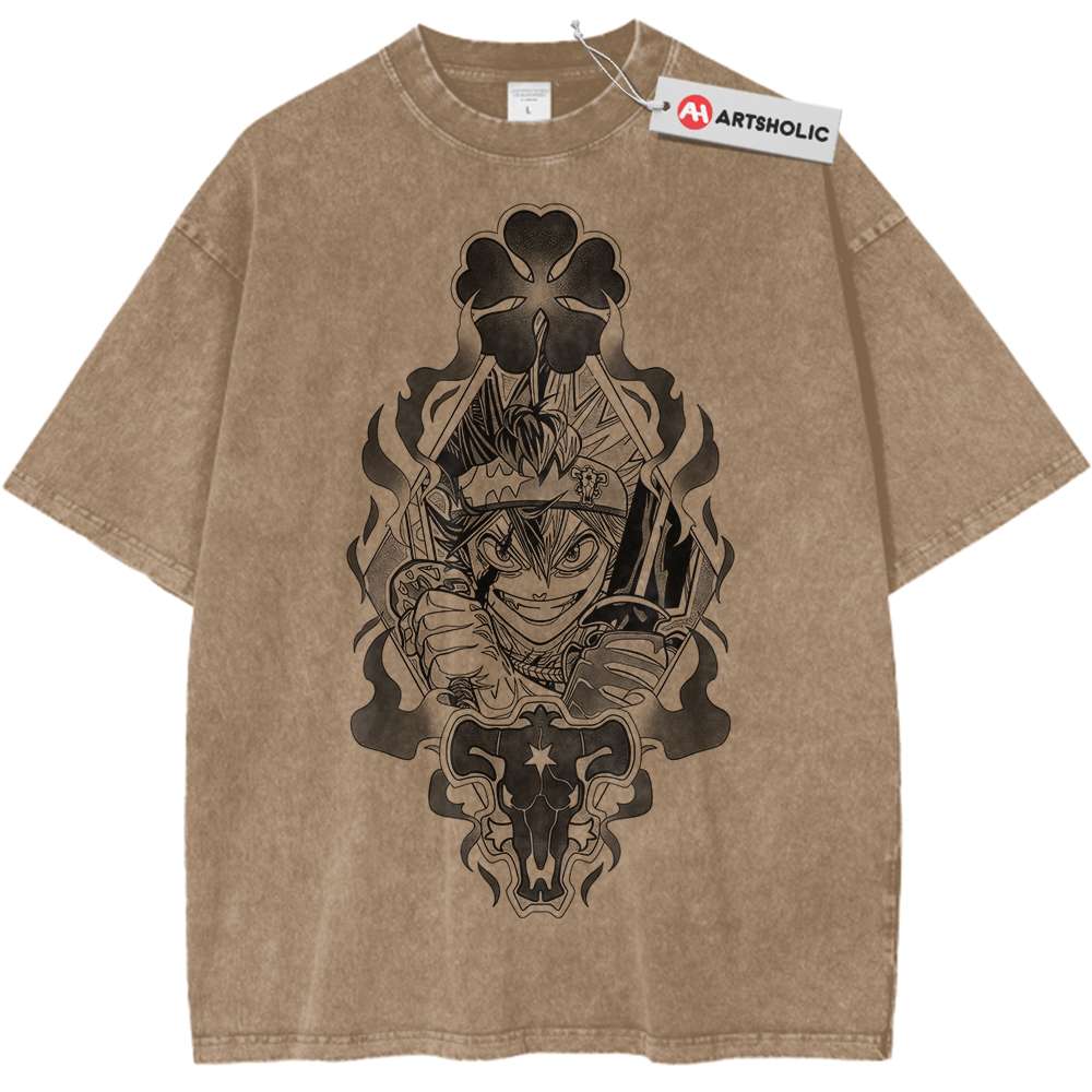 Asta Shirt, Black Clover Shirt, Anime Shirt, Vintage Tee