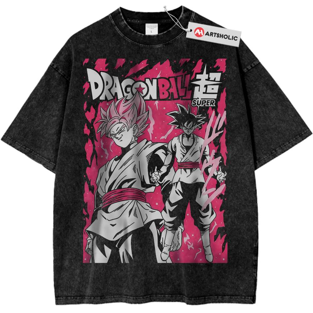 Goku Black Shirt, Dragon Ball Shirt, DBZ Shirt, Anime Shirt, Vintage Tee