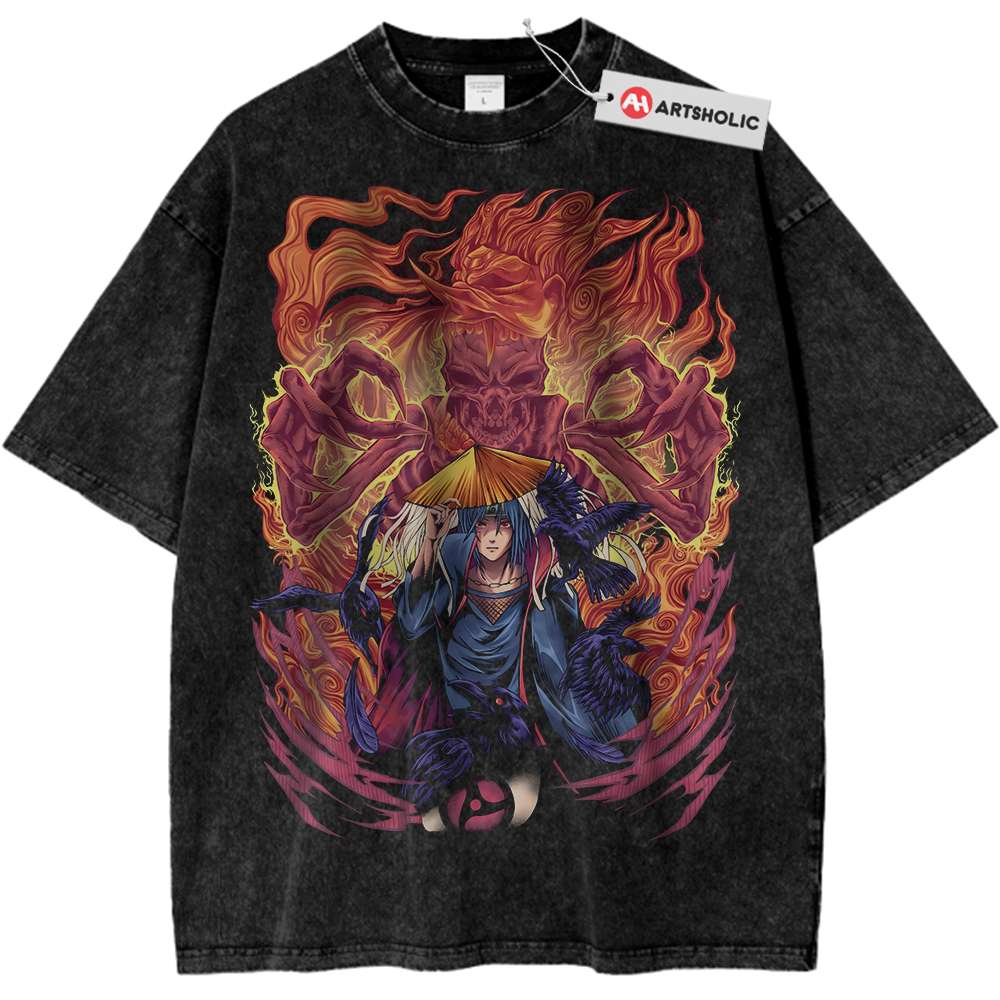 Itachi Uchiha Shirt, Naruto Shirt, Anime Shirt, Vintage T-Shirt