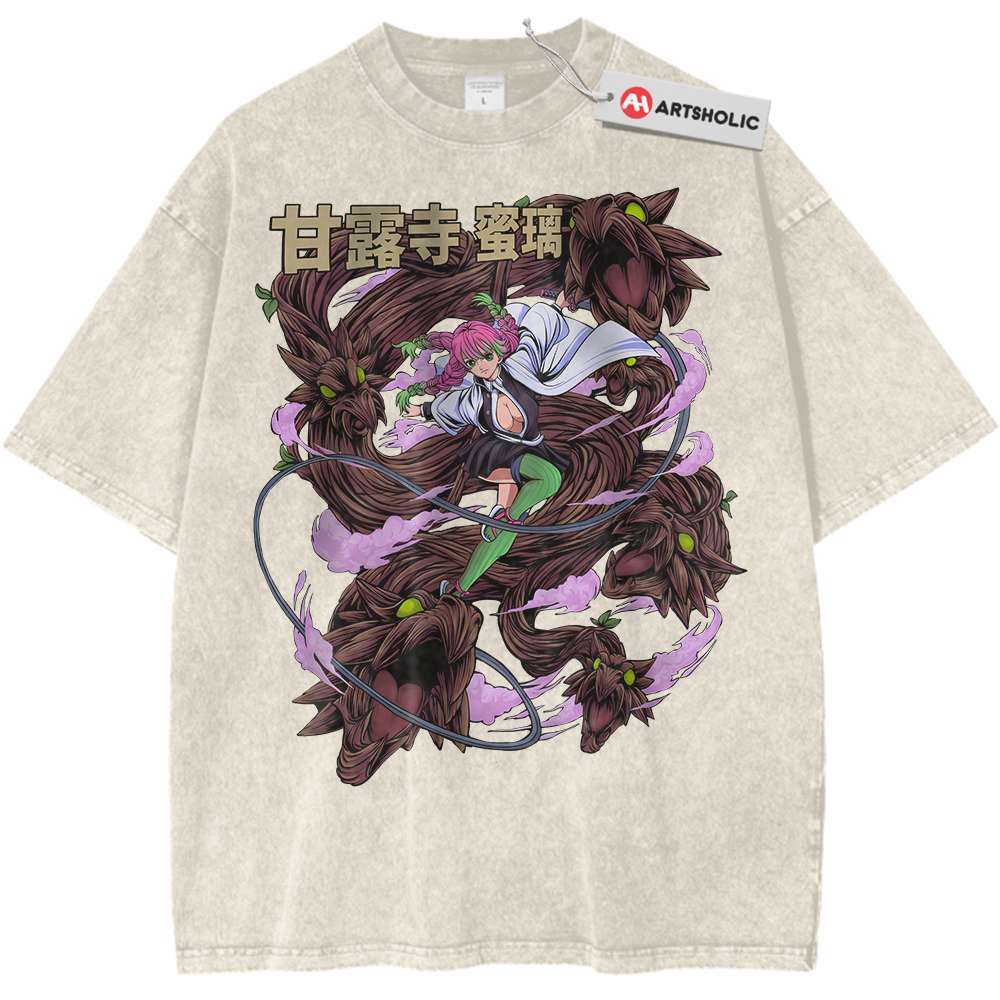Mitsuri Kanroji Shirt, Demon Slayer Shirt, Anime Shirt, Vintage Tee Mitsuri Kanroji Shirt, Demon Slayer Shirt, Anime Shirt, Vintage Tee
