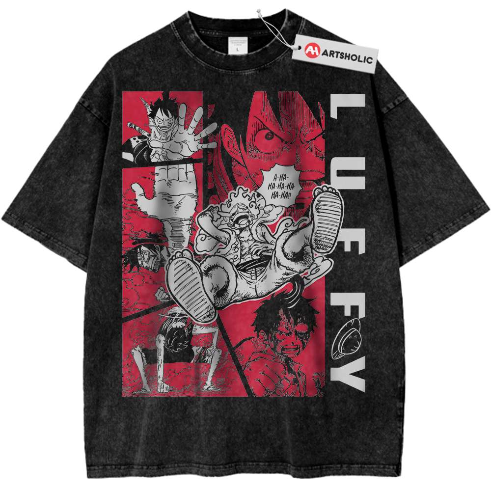Monkey D Luffy Shirt, One Piece Shirt, Anime Shirt, Vintage Tee