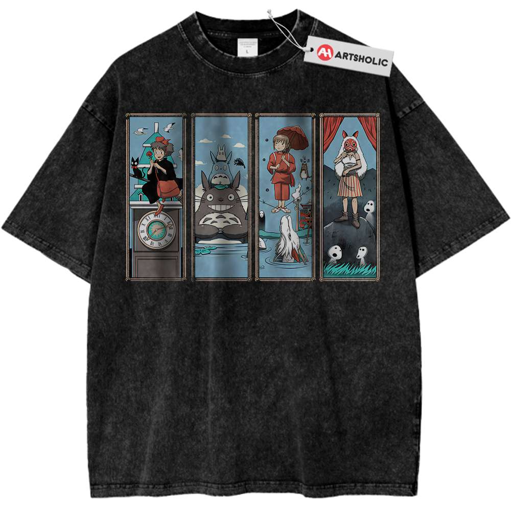 Studio Ghibli Shirt, Anime Shirt, Vintage T-Shirt