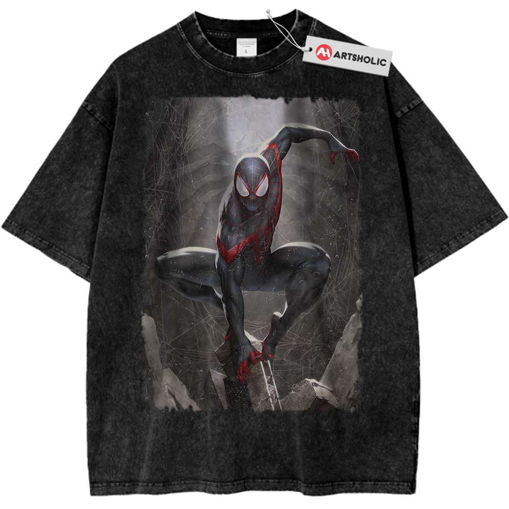 Miles Morales Shirt, Spider-Man Shirt, Marvel Comics Shirt, Vintage Tee