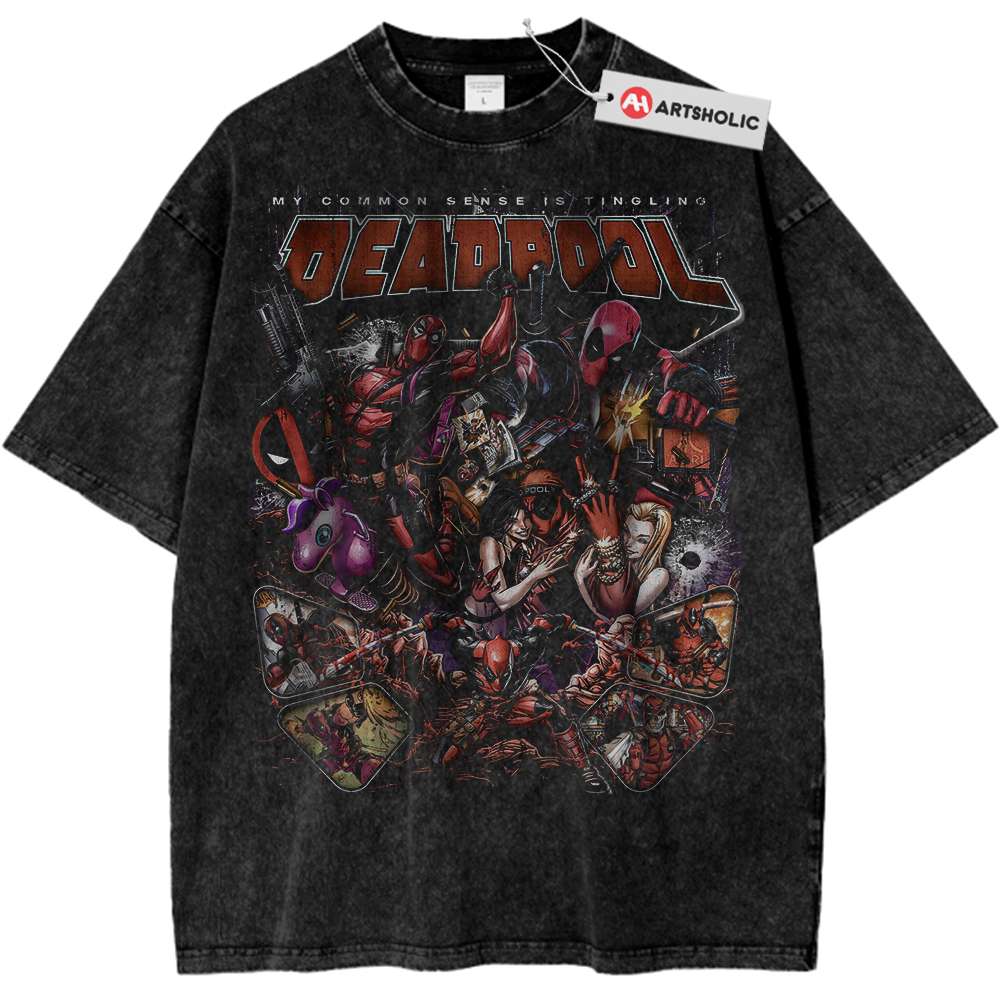 Deadpool Shirt, Marvel Comics Shirt, Vintage Tee