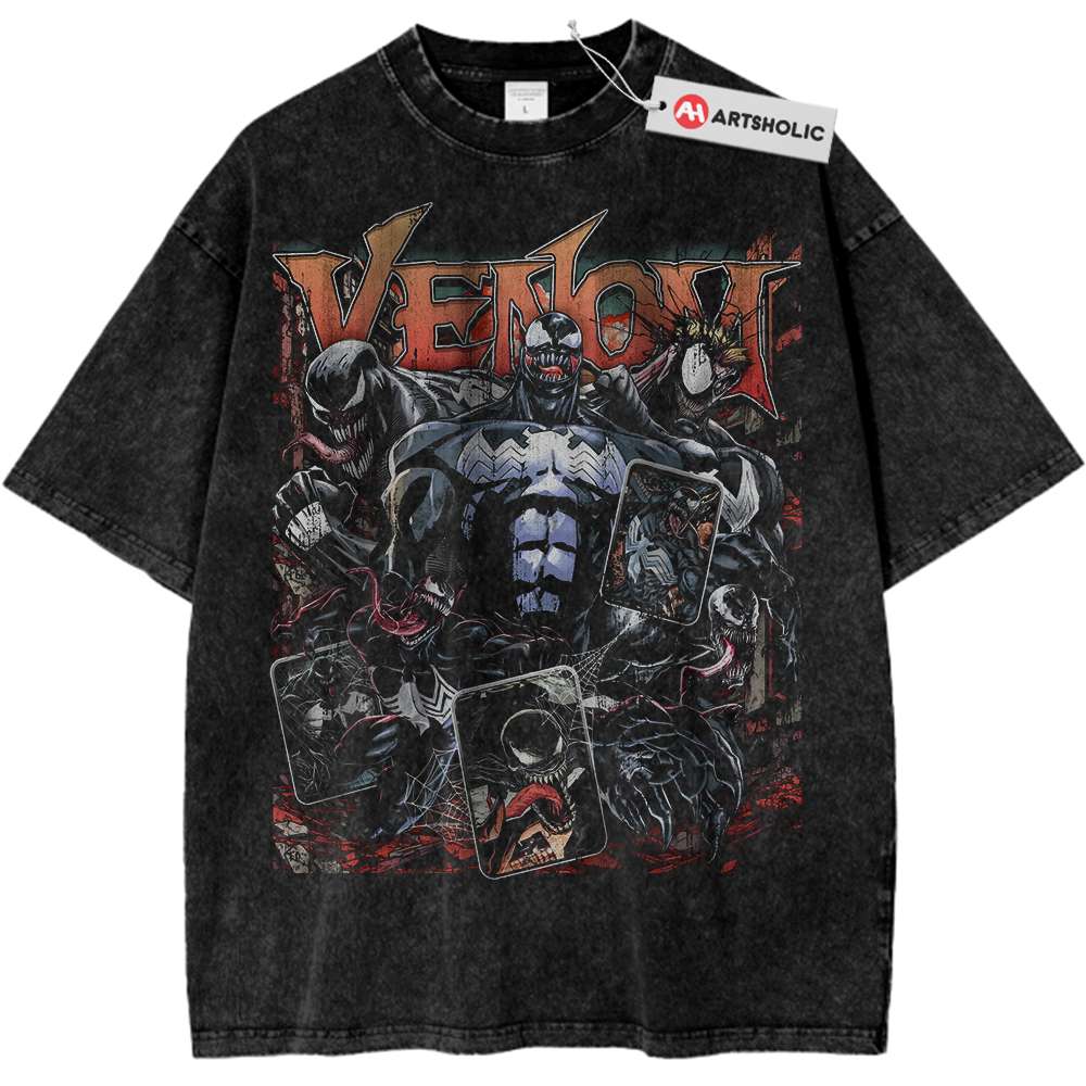 Venom Shirt, Marvel Comics Shirt, Vintage Tee