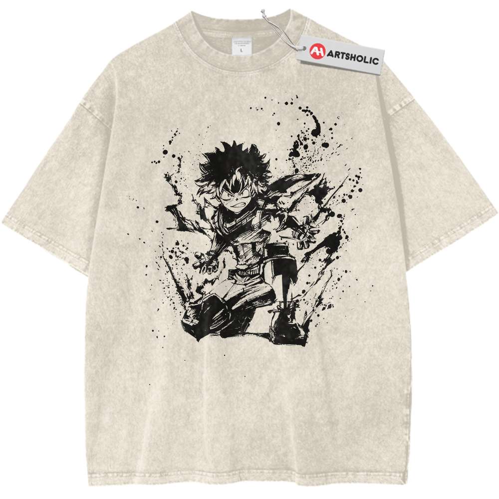 Izuku Midoriya Shirt, MHA Shirt, Anime Shirt, Vintage T-Shirt