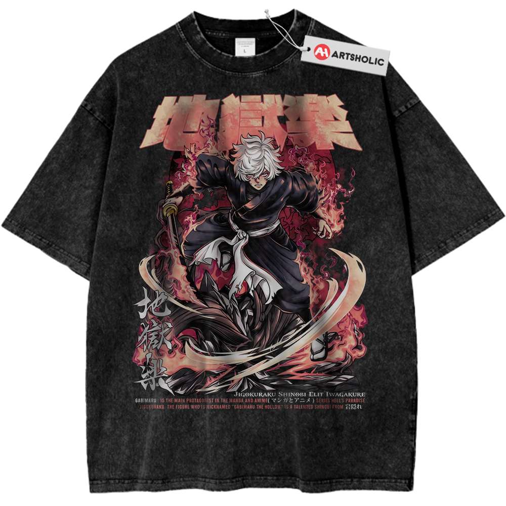 Gabimaru Shirt, Hellâ€™s Paradise Shirt, Anime Shirt, Vintage T-Shirt