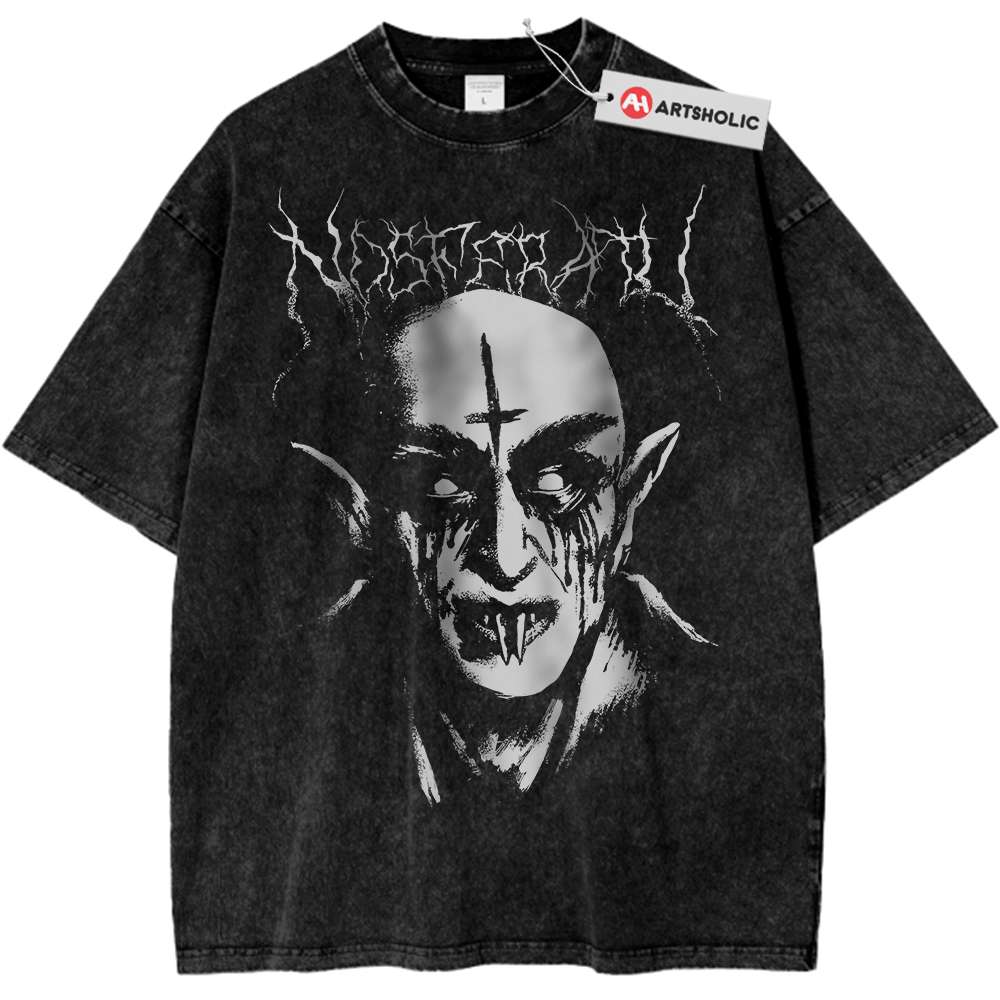 Count Orlok Shirt, Nosferatu Shirt, Halloween Shirt, Horror Shirt, Vintage T-Shirt