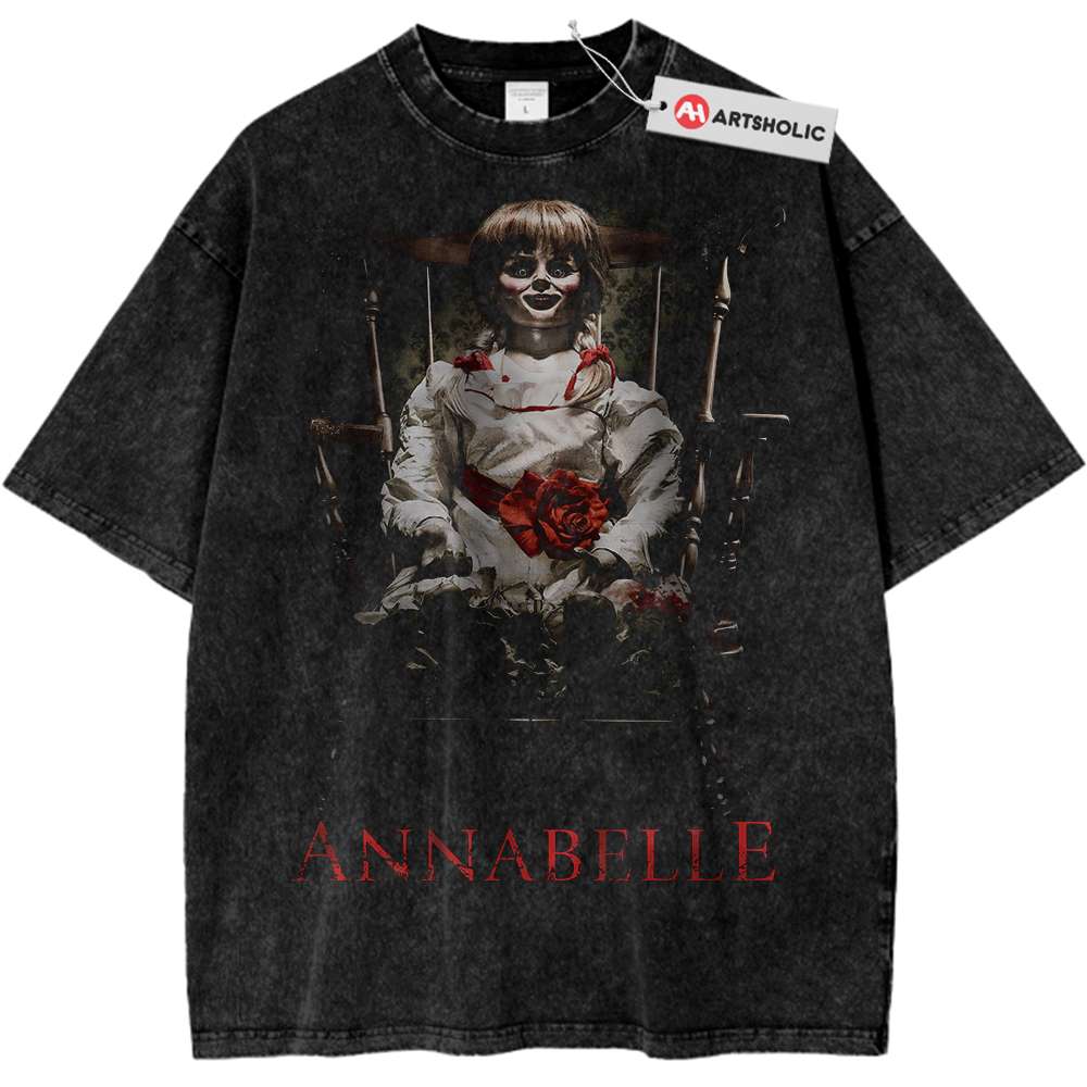 Annabelle Shirt, Halloween Shirt, Horror Shirt, Vintage T-Shirt
