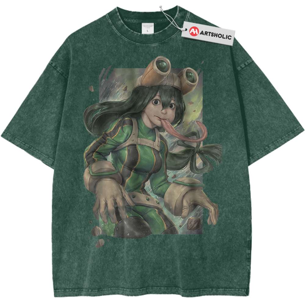 Tsuyu Asui Shirt, MHA Shirt, Anime Shirt, Vintage T-Shirt