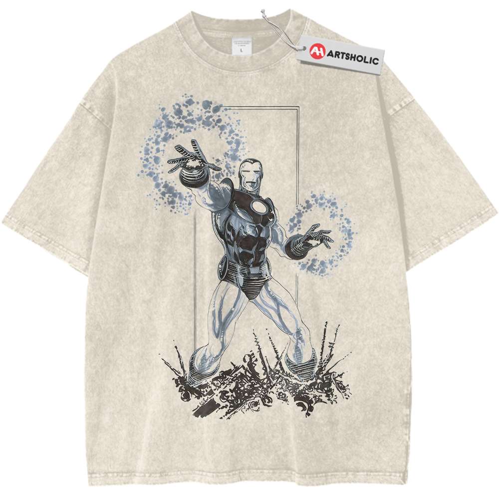 Iron Man Shirt, Marvel Comics Shirt, Vintage Tee