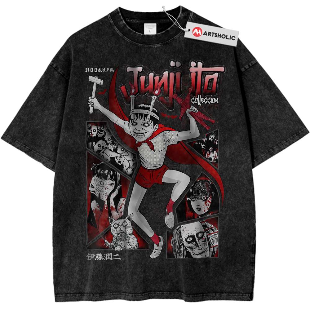 Junji Ito Collection Shirt, Halloween Shirt, Anime Shirt, Vintage Tee