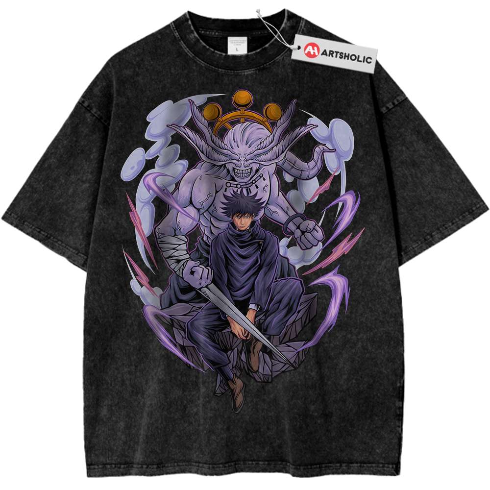 Megumi Fushiguro Shirt, Jujutsu Kaisen Shirt, Anime Shirt, Vintage T-Shirt