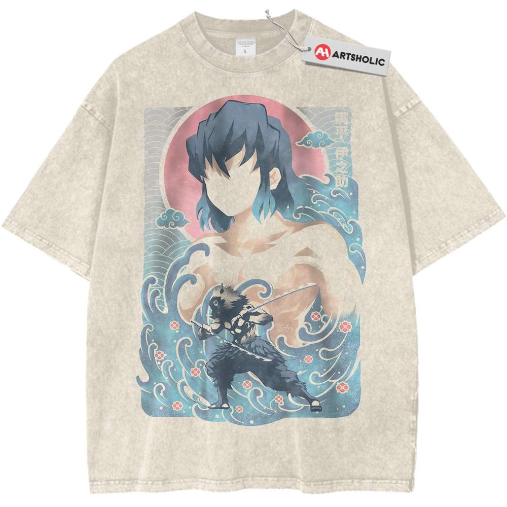 Inosuke Hashibira Shirt, Demon Slayer Shirt, Anime Shirt, Vintage T-Shirt