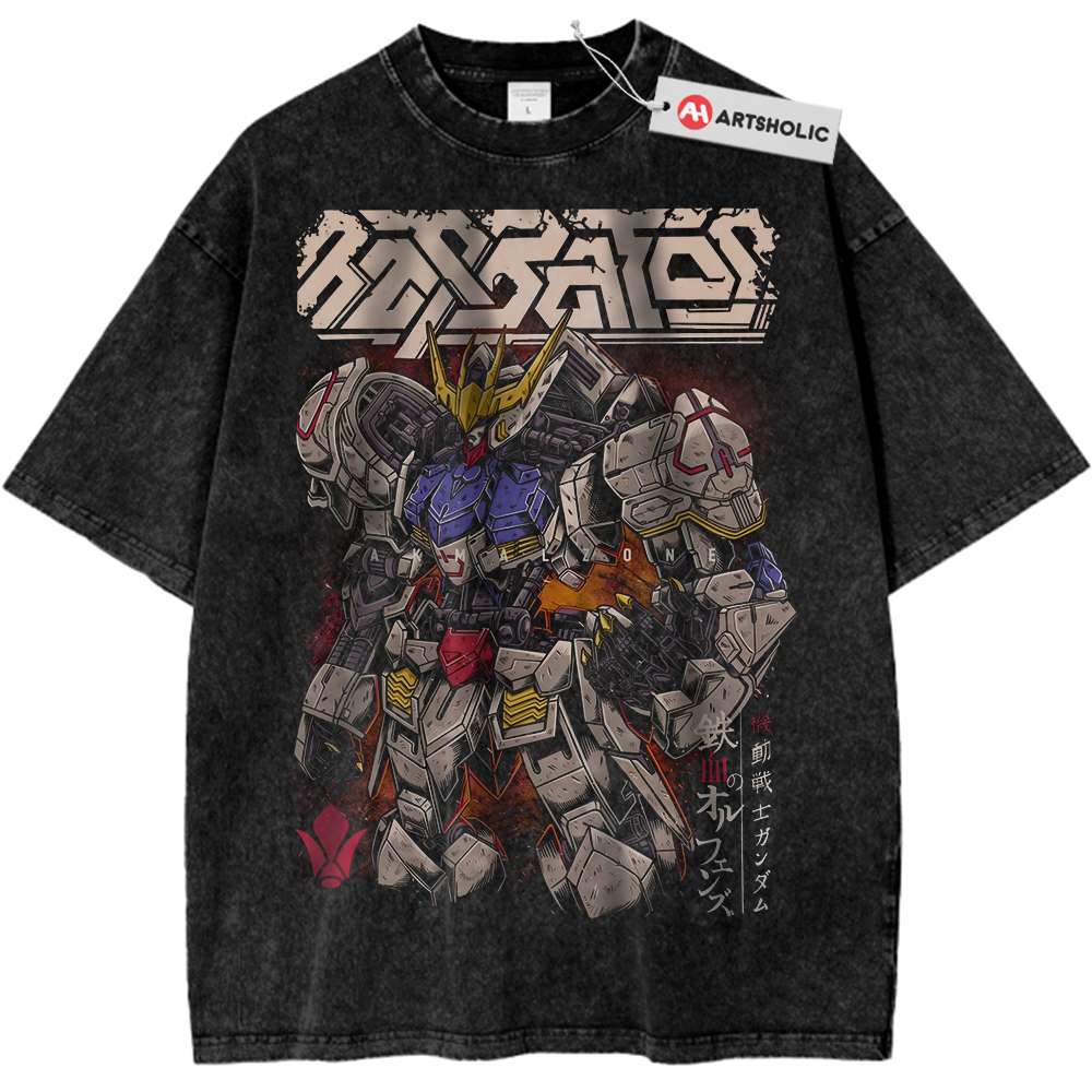 ASW-G-08 Gundam Barbatos Shirt, The Gundam Shirt, Anime Shirt, Vintage Tee