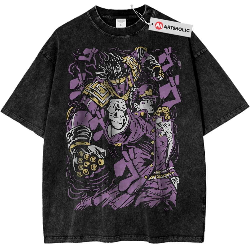 Jotaro Kujo Shirt, JoJo’s Bizarre Adventure Shirt, Anime Shirt, Vintage T-Shirt