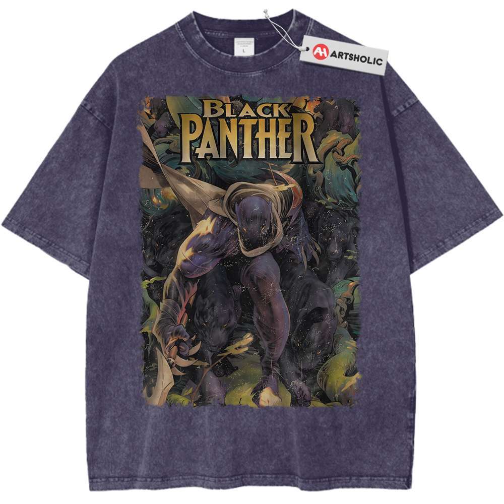 Black Panther Shirt, Marvel Comics Shirt, Vintage T-Shirt