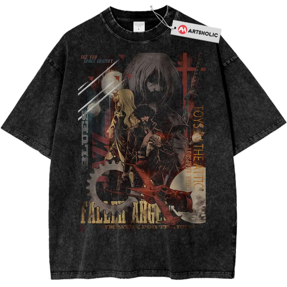 Cowboy Bebop Shirt, Anime Shirt, Vintage Tee