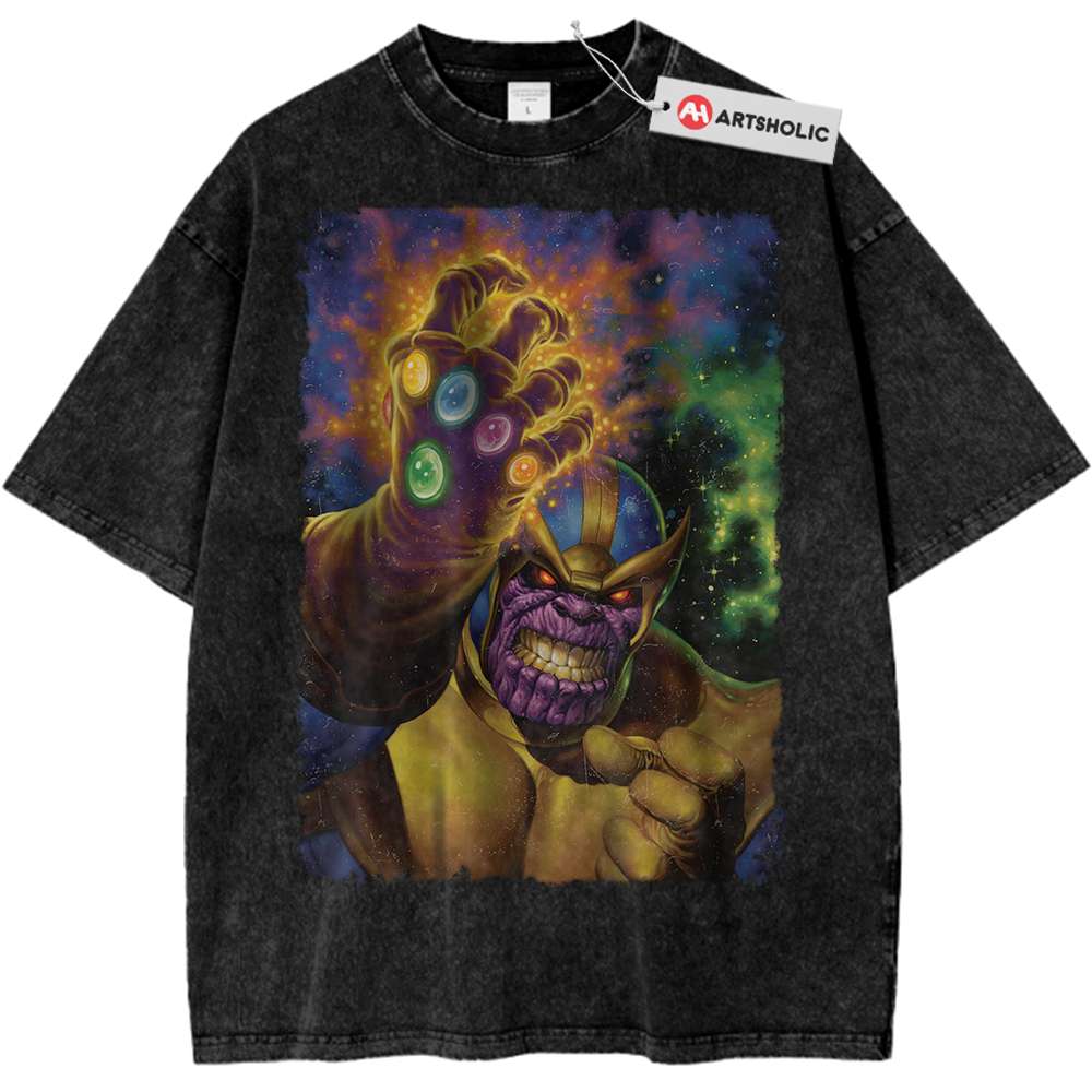 Thanos Shirt, Marvel Comics Shirt, Vintage Tee
