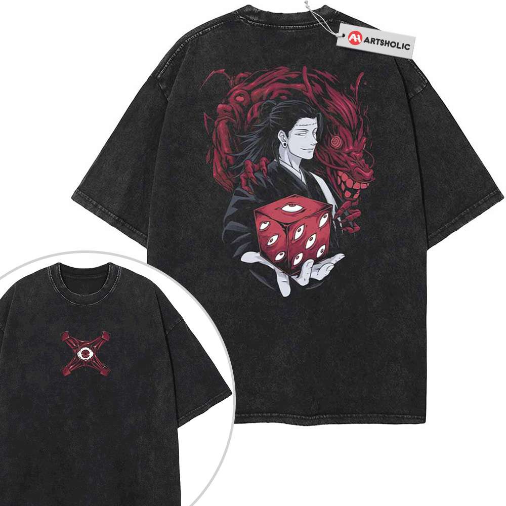 Kenjaku Shirt, Jujutsu Kaisen Shirt, Vintage T-Shirt 2-Sided