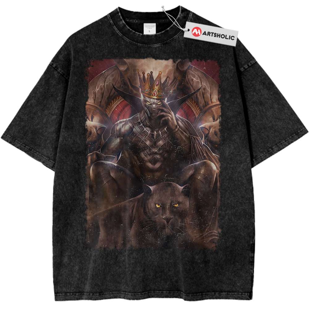 Black Panther Shirt, Marvel Comics Shirt, Vintage Tee