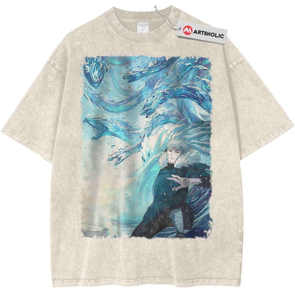 Tobirama Senju Shirt, Naruto Shirt, Anime Shirt, Vintage T-Shirt