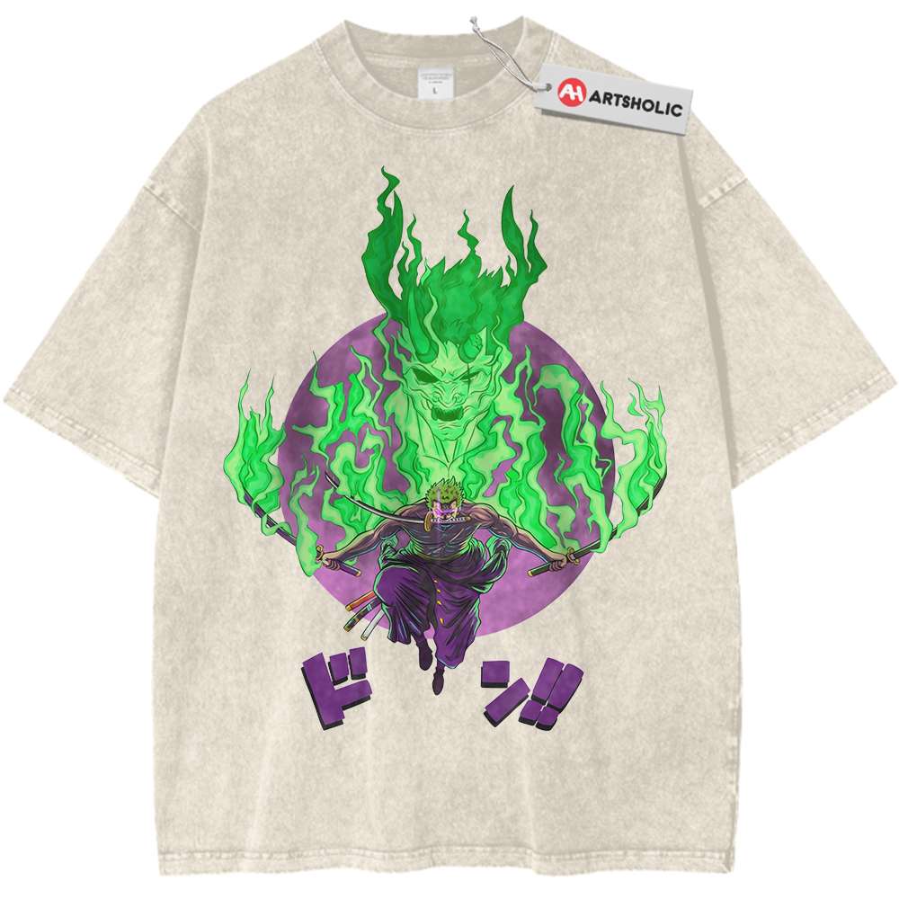 Roronoa Zoro Shirt, One Piece Shirt, Anime Shirt, Vintage Tee